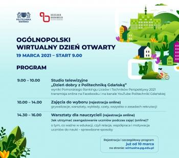 Program - Wirtualny Dzień Otwarty PG