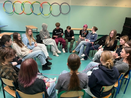 1B na warsztatach ''Budowaniezespołu''