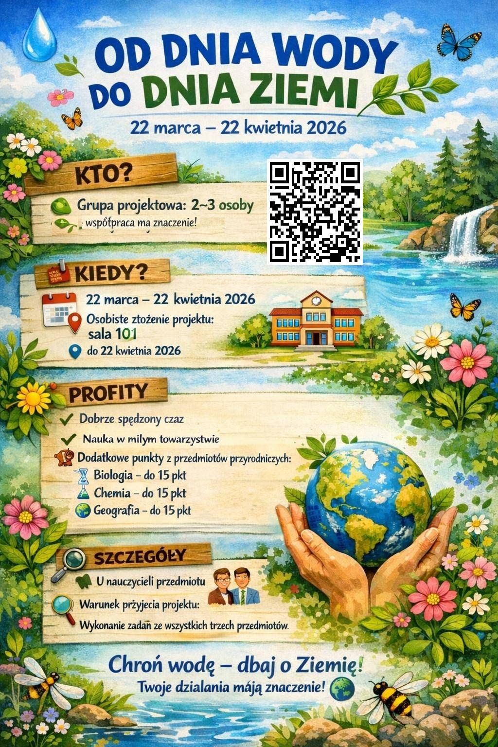 Nowy szkolny projekt przyrodniczy