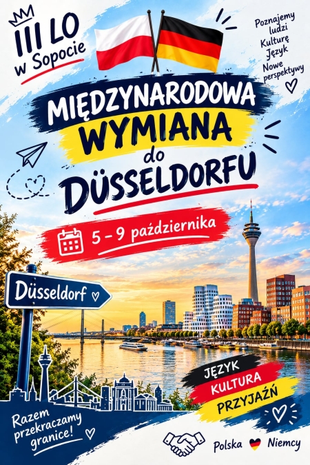Międzynarodowa wymiana młodzieży w dniach 5–9 października 2026 r. 