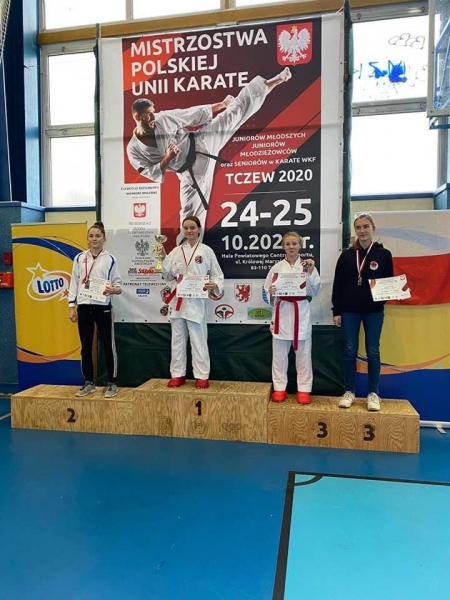 Marta Wojtunik Mistrzynią Polski w karate WKF