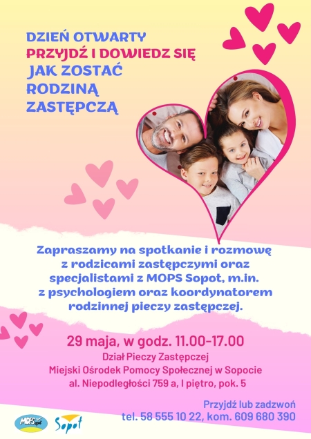 Dzień Otwarty z okazji Dnia Rodzicielstwa Zastępczego 